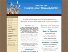 Tablet Screenshot of hispaniclegacy.org
